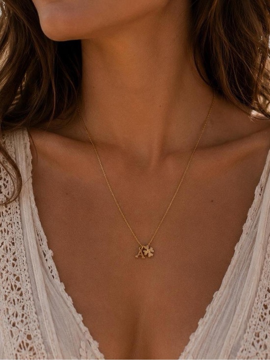 Jewelry - Lucky Initial Necklace